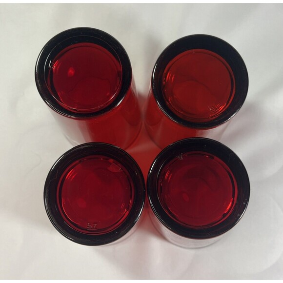 Snap-On Tools Red Pint Glasses Set of 4 - Picture 16 of 16